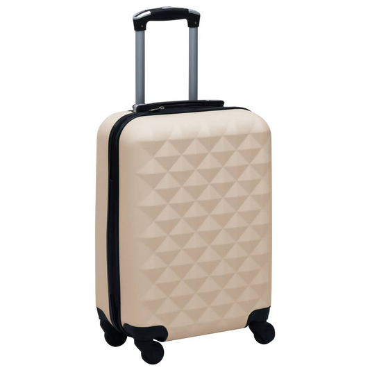 Hardcase Trolley Gold ABS - Durable and Stylish Travel Companion