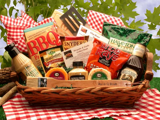 Master of The Grill Gift Basket - Ultimate Barbecue Gift Set